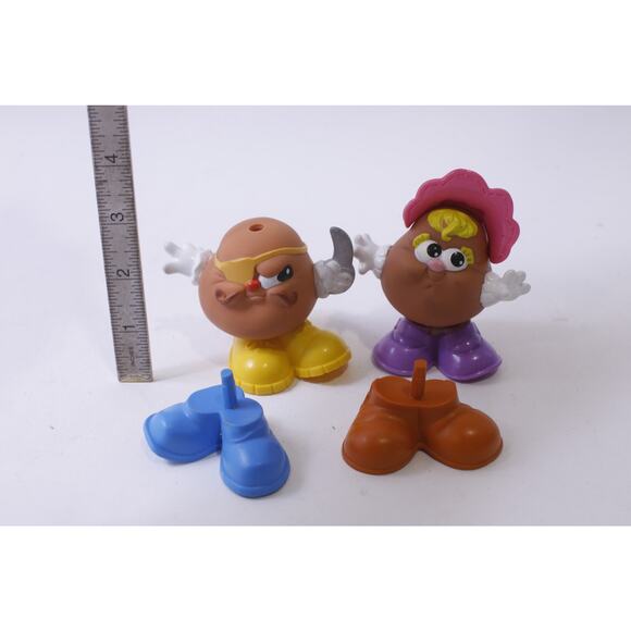 Mr Potato Head Kids, Playskool, PVC Figures, Pirate, Potato Puff ~ - Picture 2 of 2